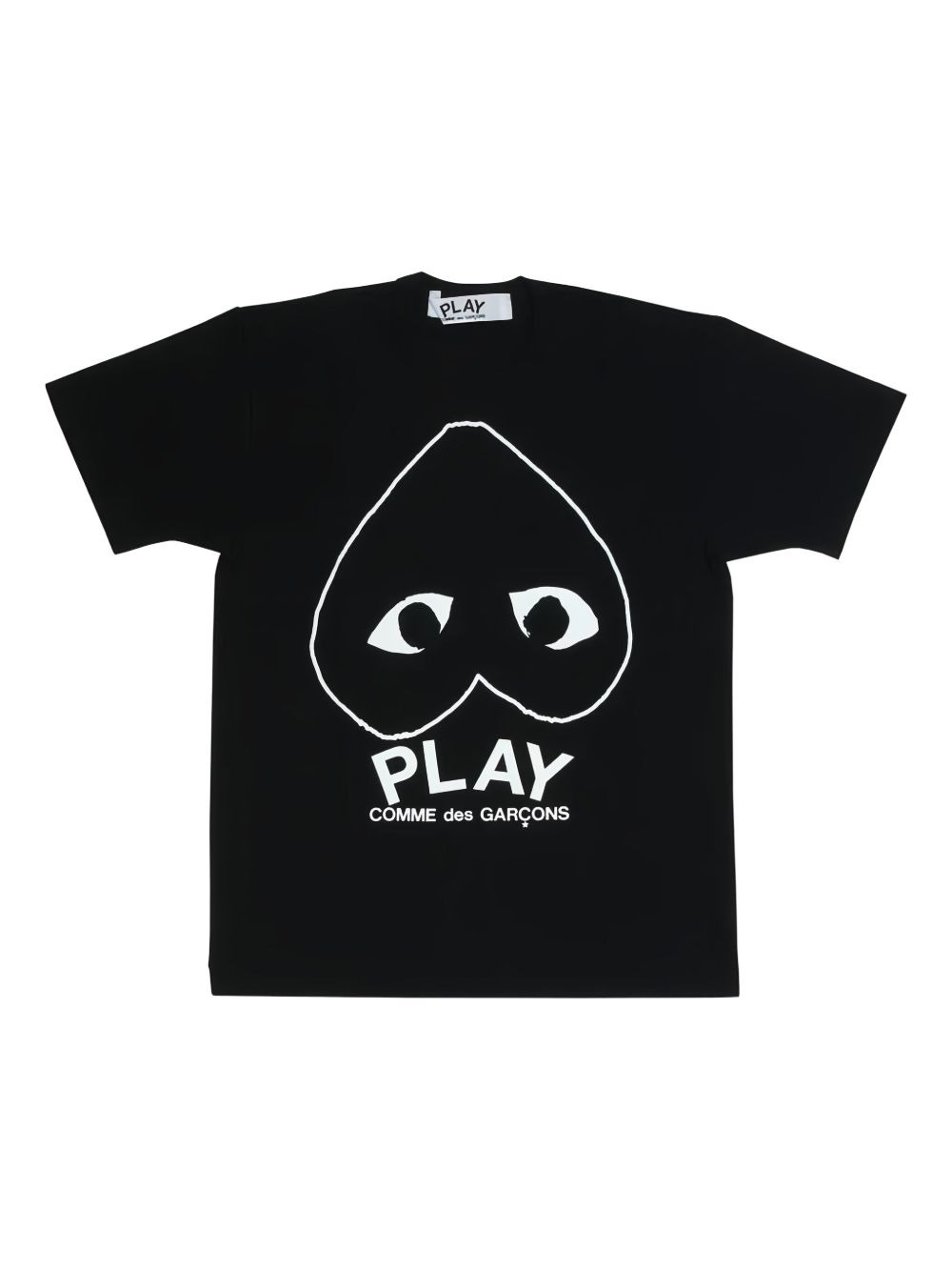 heart-print T-shirt - 1