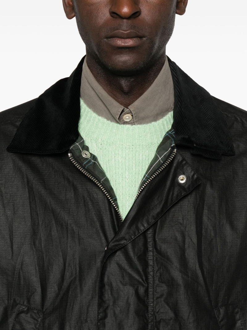 corduroy-collar pocket jacket 5