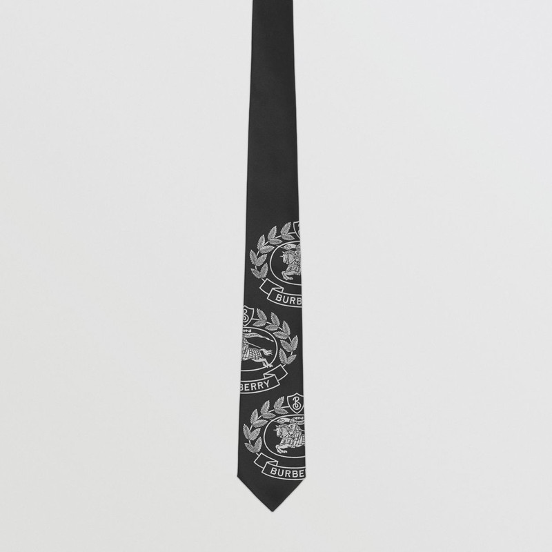 Classic Cut EKD Print Silk Tie 4