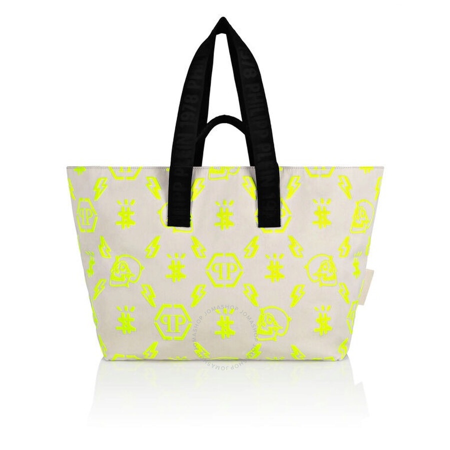 Philipp Plein Monogram Print Nylon Tote Bag - 3