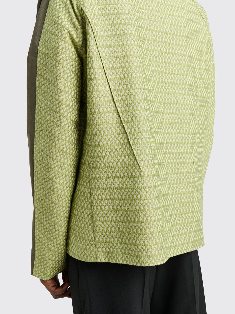 ジャケット・アウター KIKO KOSTADINOV Tonkin Contrast Jacket Kiko Kostadinov KIKO KOSTADINOV TONKIN CONTRAST JACKET GREEN