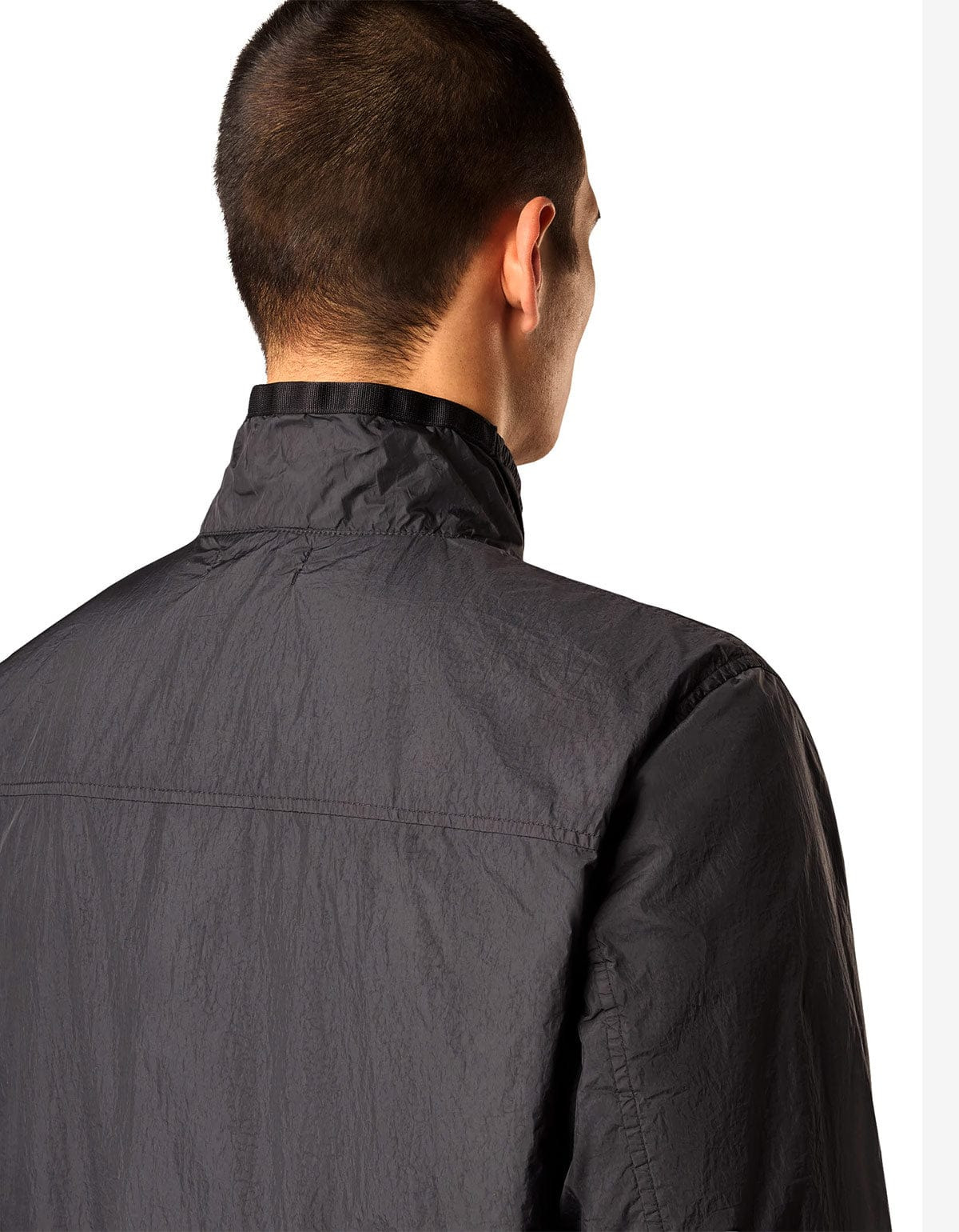 Stone Island Black Crinkles Reps R-NY Jacket - 5
