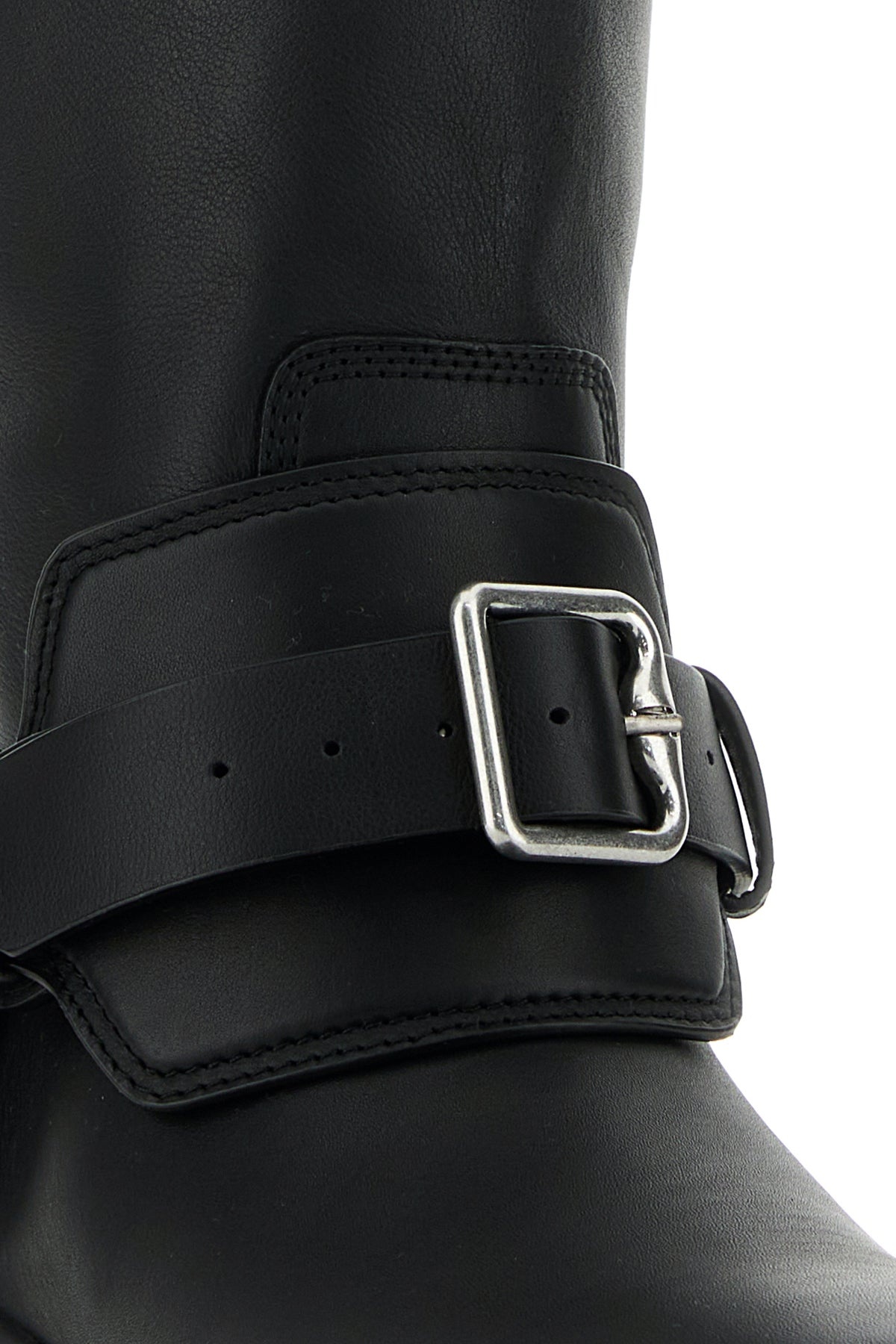 Black leather Stomp boots - 4