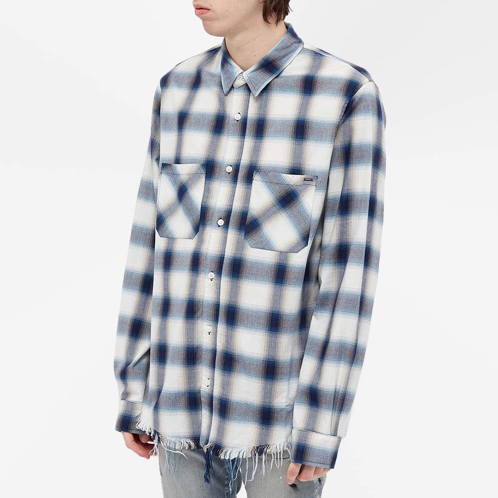 AMIRI Logo Flannel Shirt - 4