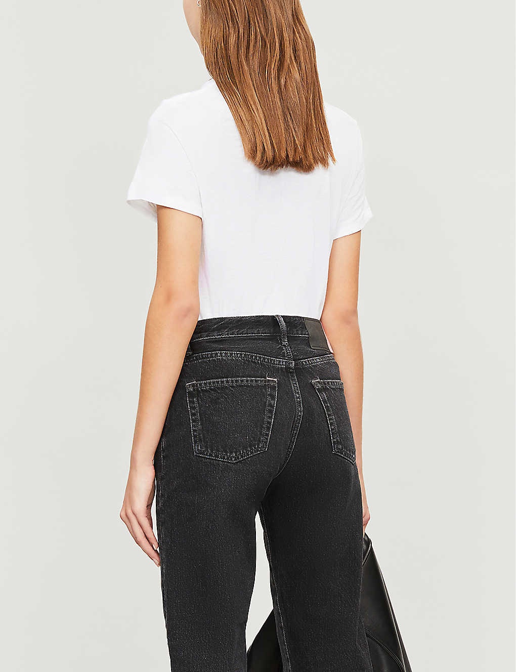 V-neck cotton-jersey t-shirt - 3