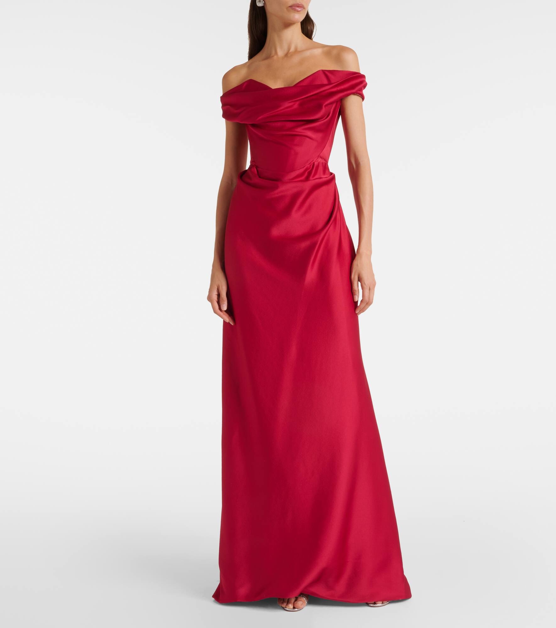 Nova Cocotte silk satin corset gown - 6
