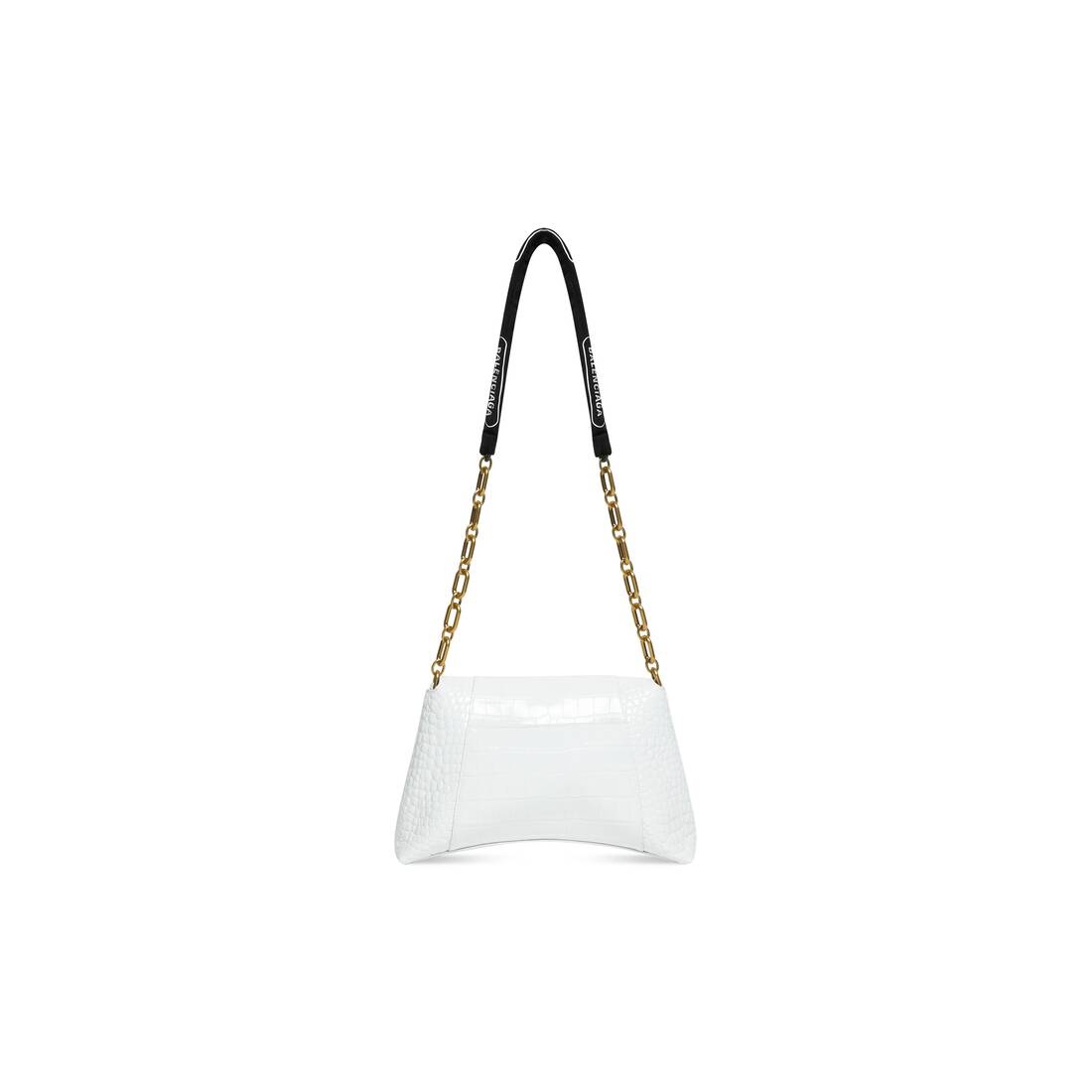 downtown small shoulder bag with chain crocodile embossed - 6