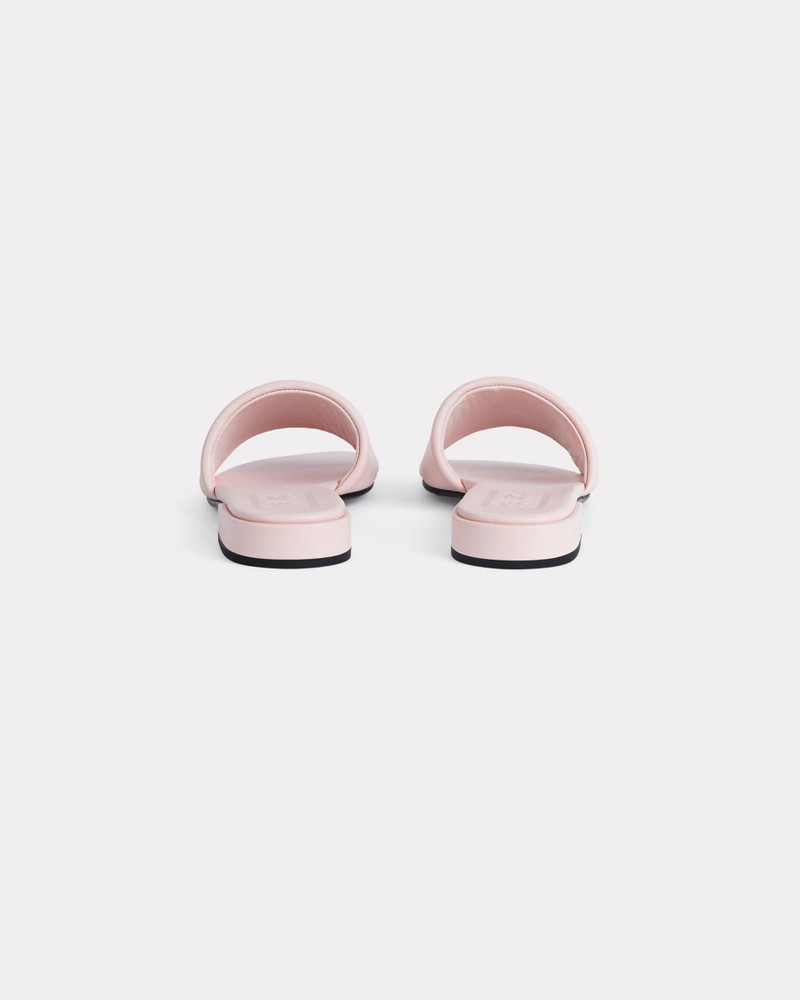 'KENZO OKI' leather flat mules 2