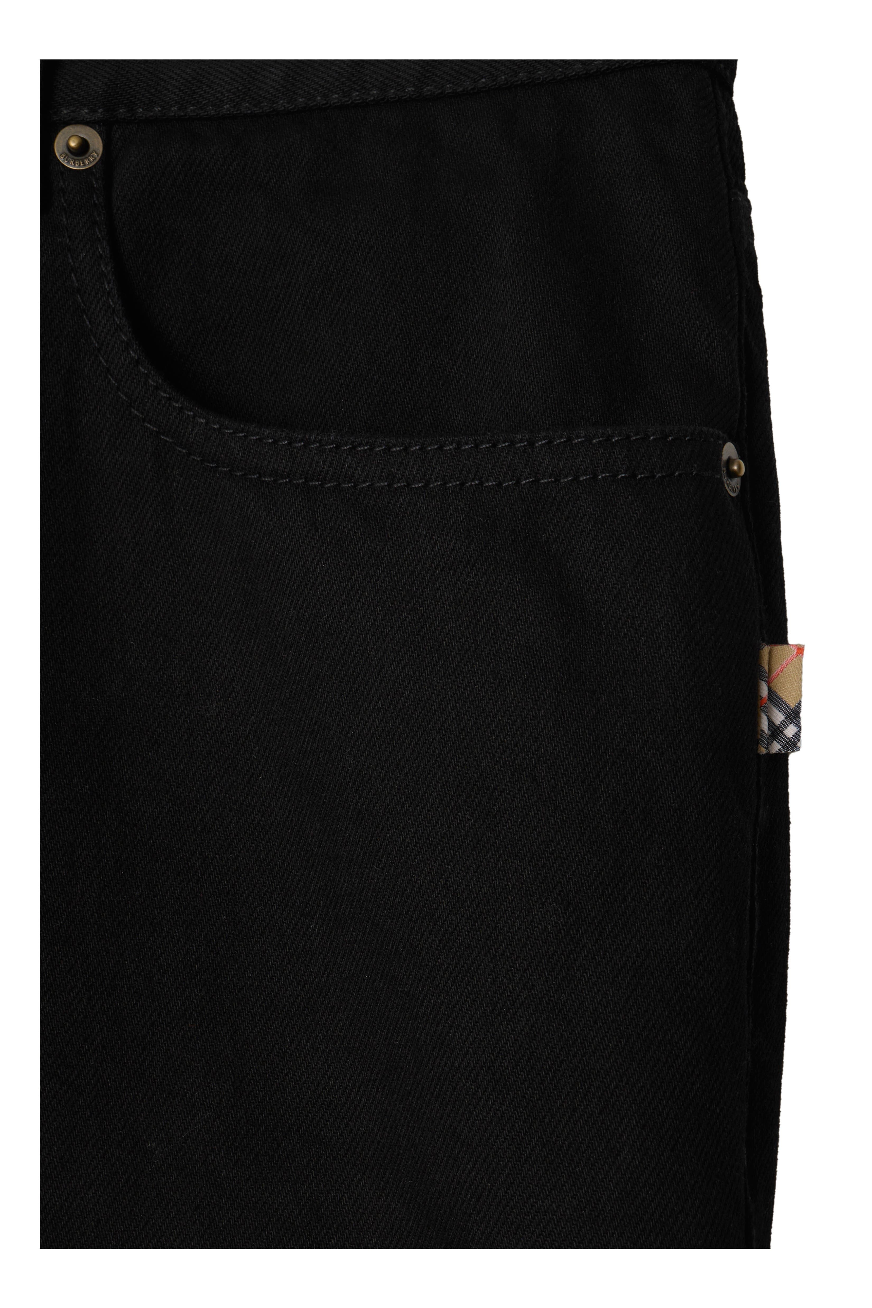 burberry Slim Jeans in Black at Nordstrom - 6