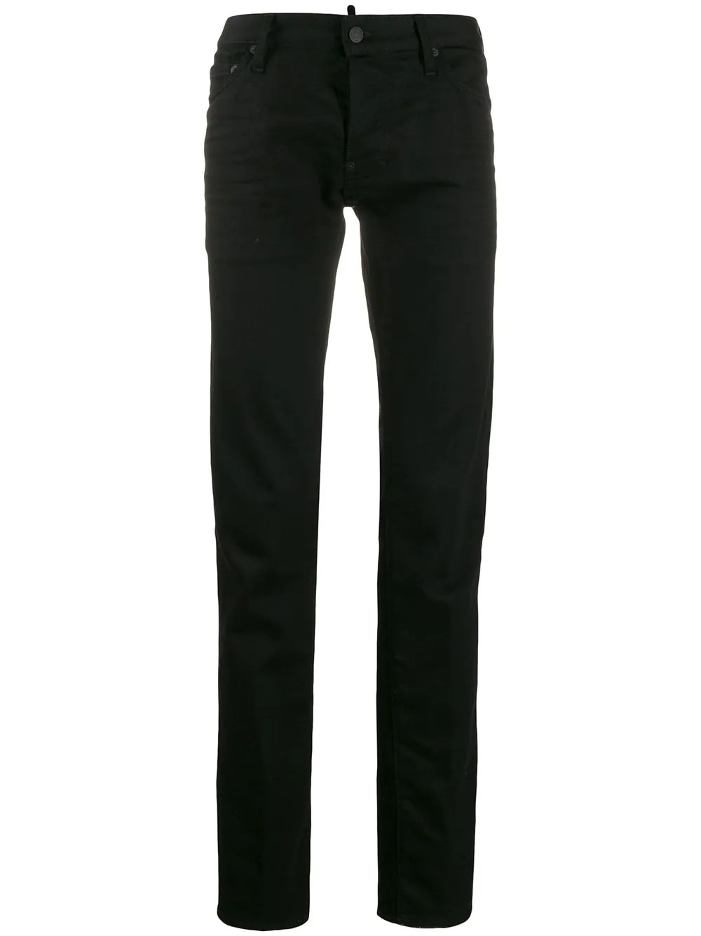 fitted slim-fit jeans - 1