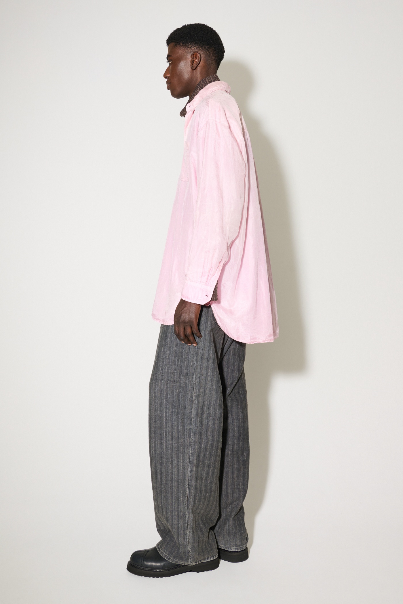 Darling Shirt Baby Pink Cotton Silk - 3
