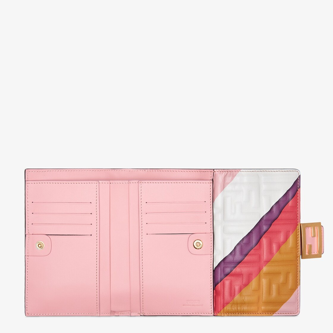White nappa leather wallet - 4