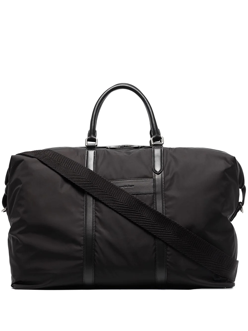 woven technical nylon holdall - 1