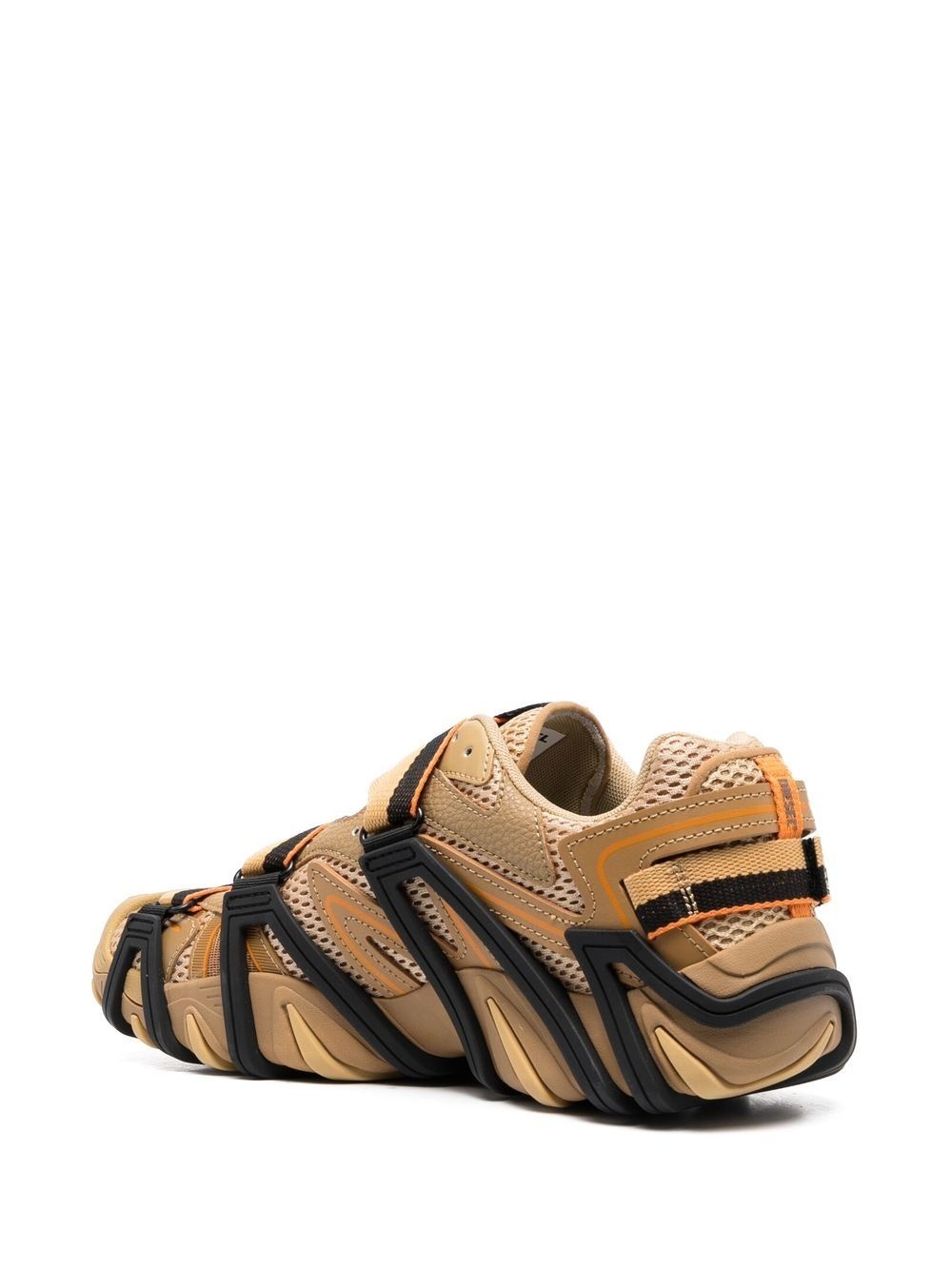 caged mesh sneakers - 3
