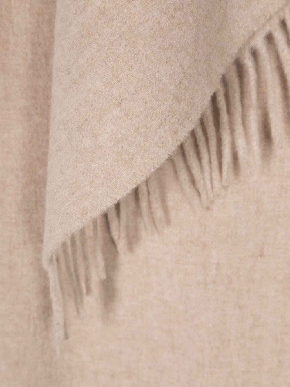 fringed wool scarf - 3