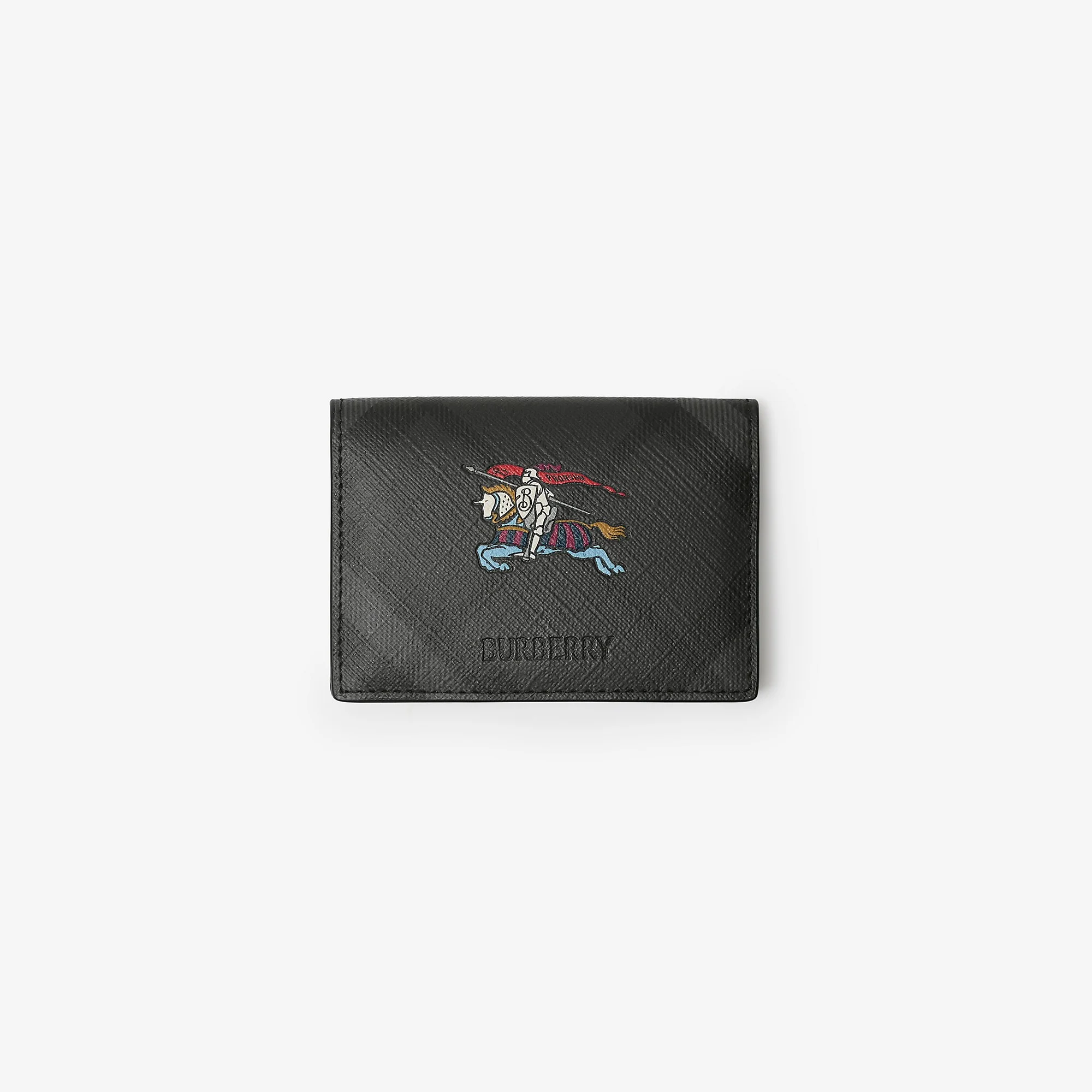 Knight City Check Bifold Card Case - 1