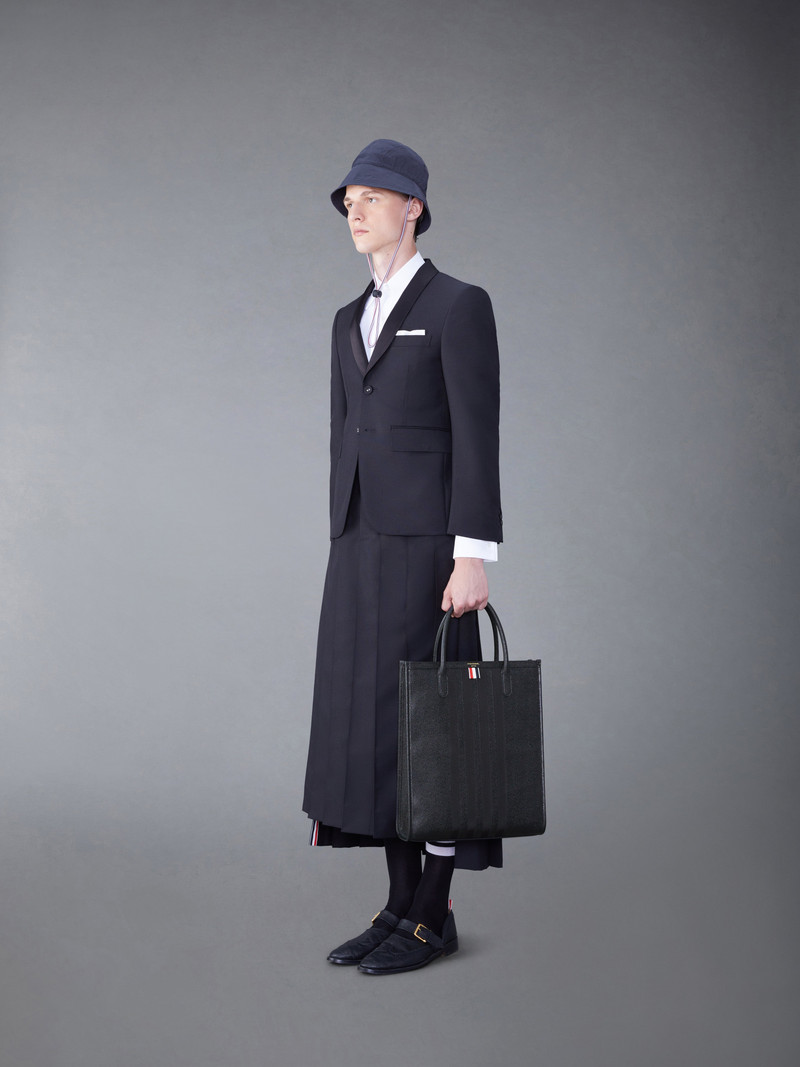 PEBBLE GRAIN 4-BAR TOTE 4