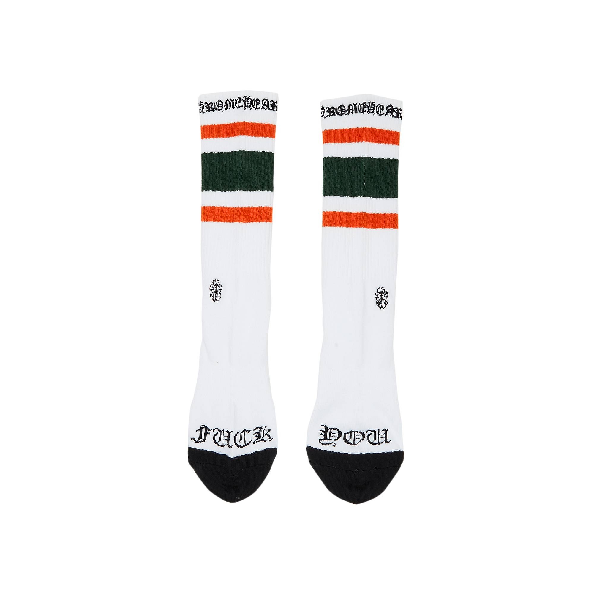 Chrome Hearts Miami Socks (3 Pack) 'White' - 5