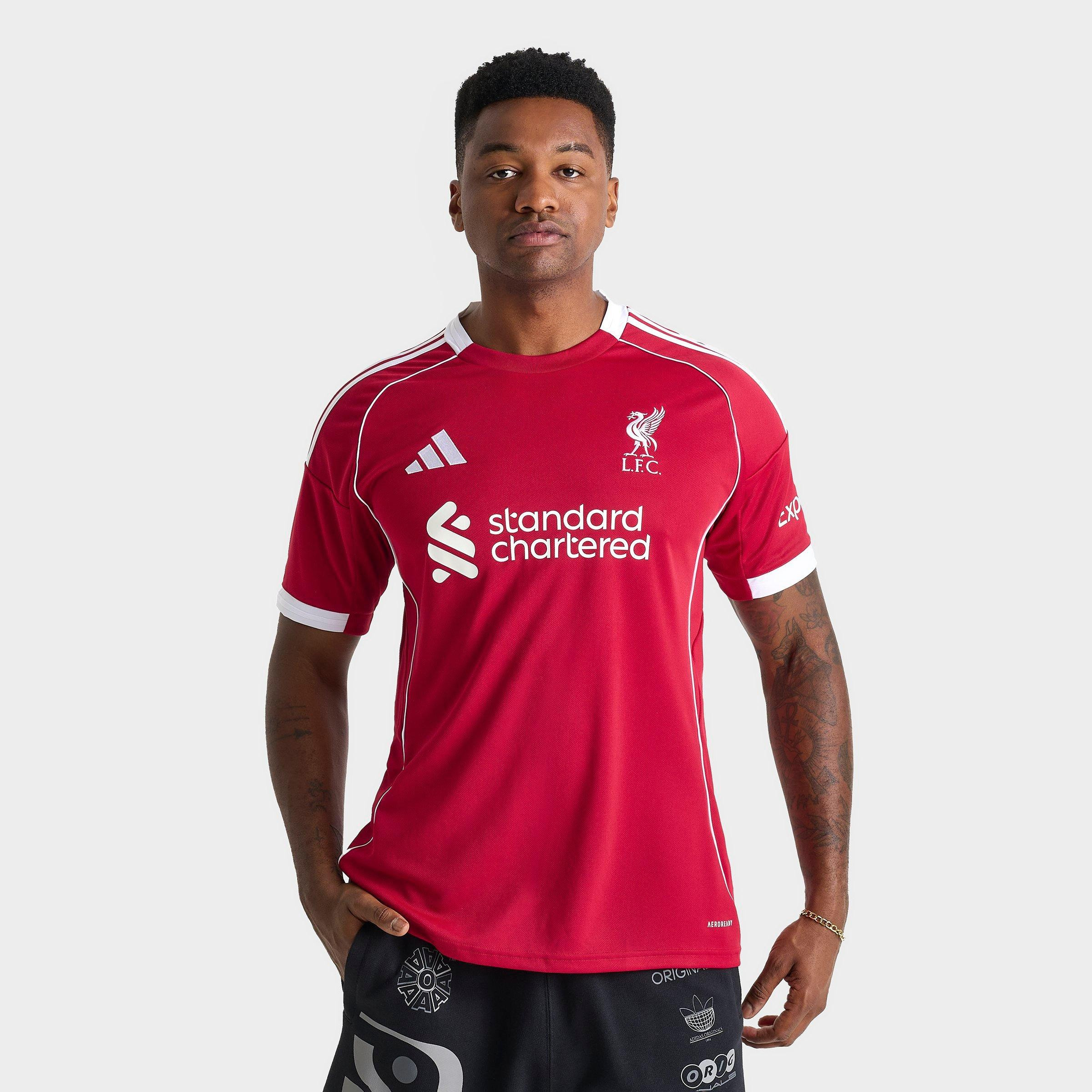 Men's adidas Liverpool FC 25-26 Home Soccer Jersey - 1