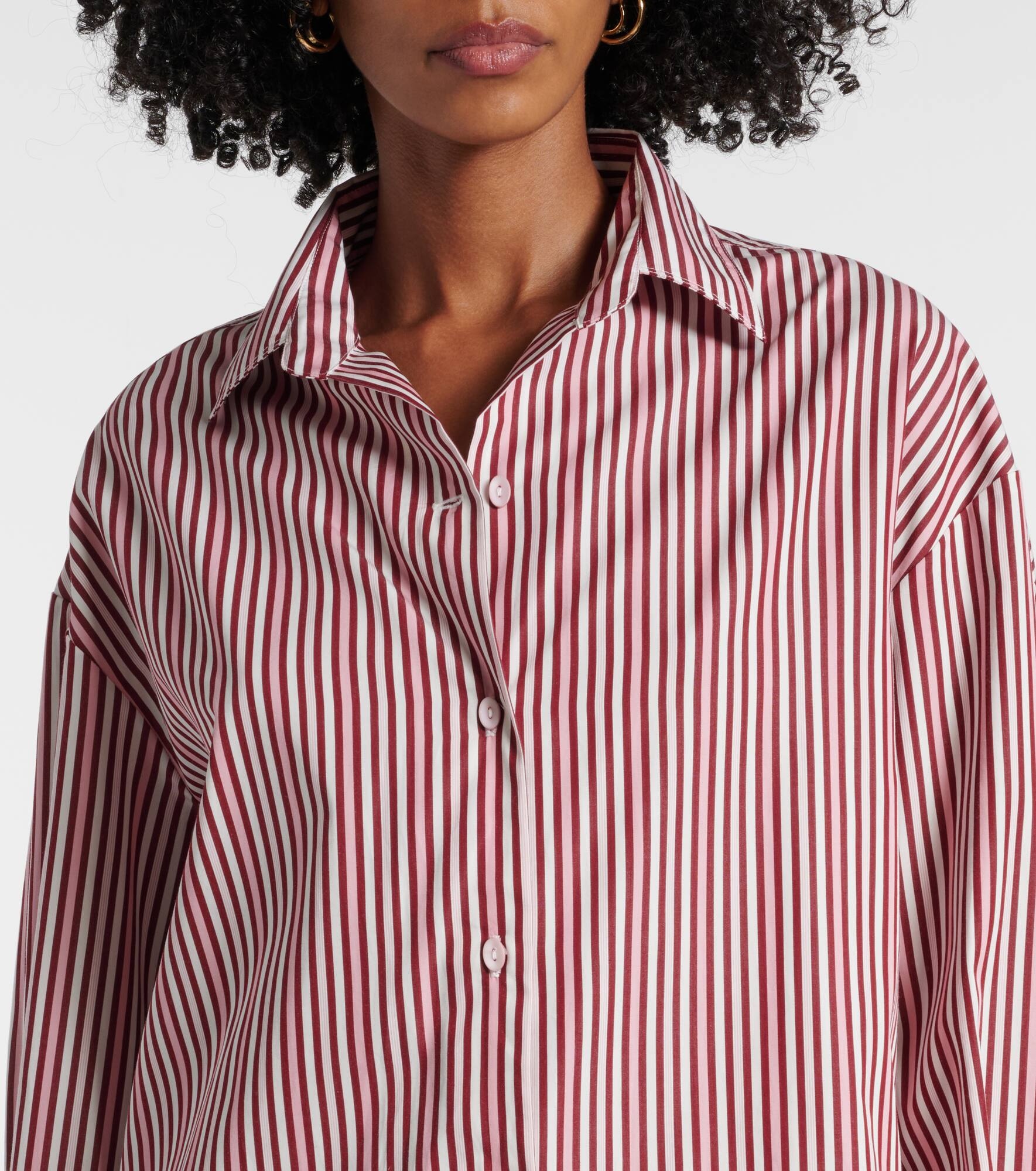En Vau striped cotton shirt - 4