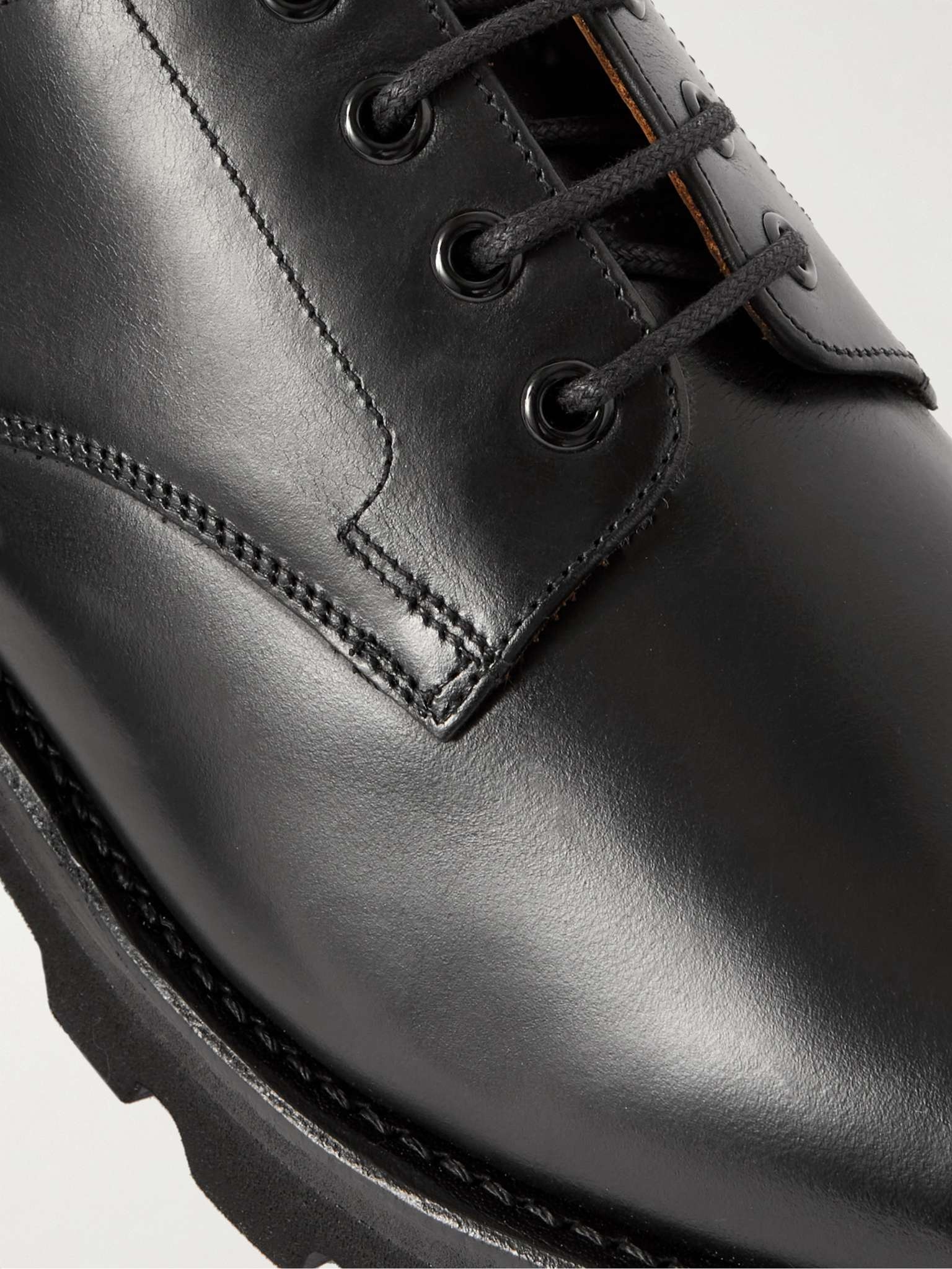 Landon Leather Derby Shoes - 6