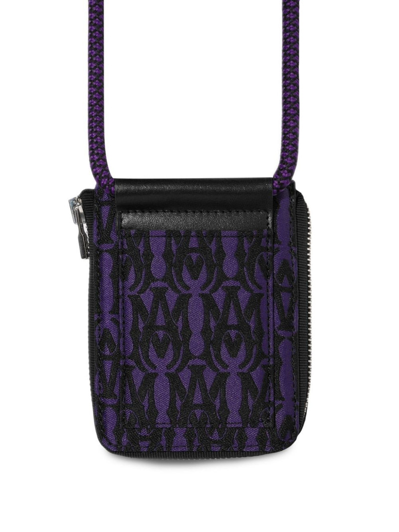 monogram-jacquard wallet 4