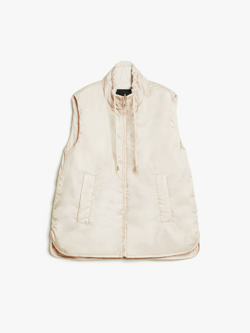 YORO Reversible water-repellent canvas gilet 1