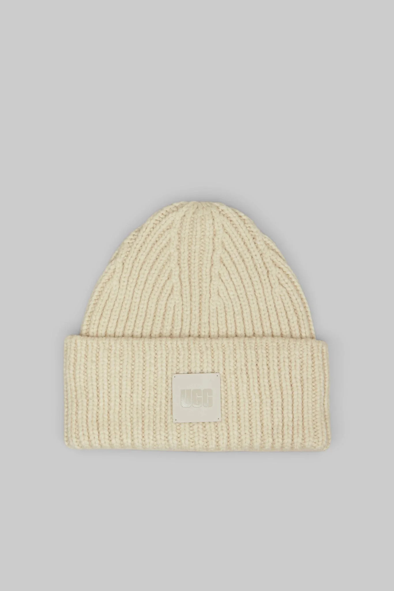U Chunky Rib Beanie - 1