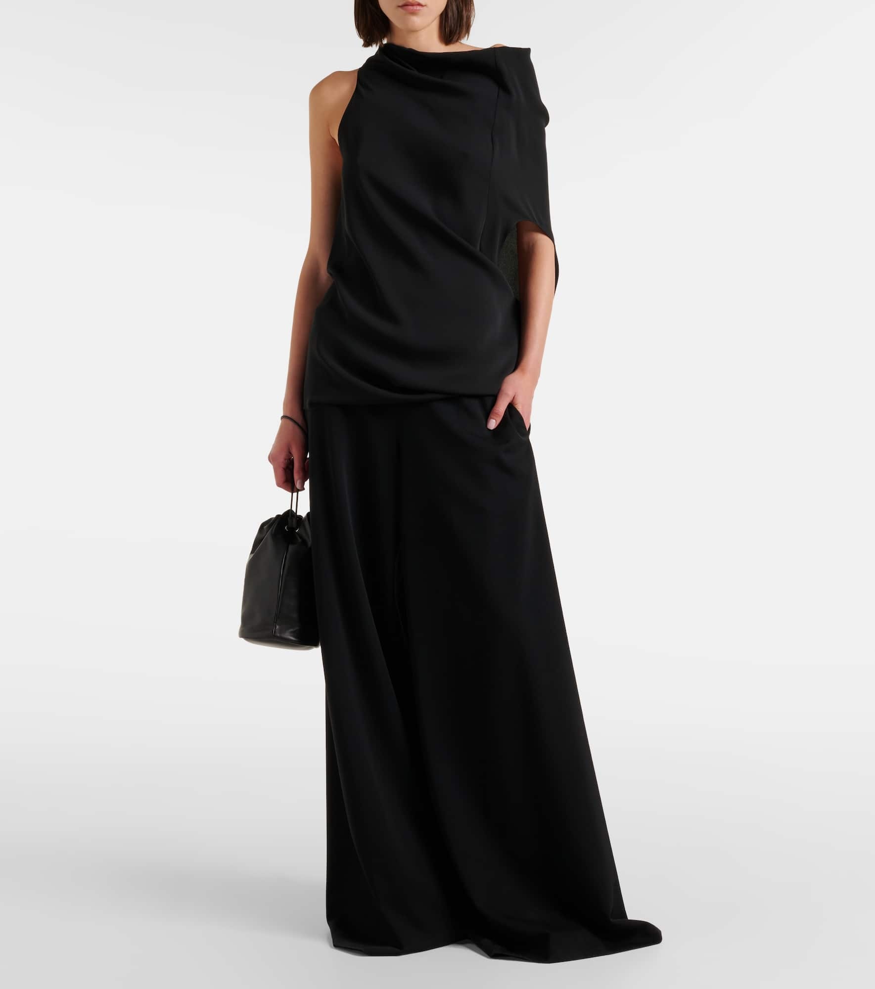 Dela wool wide-leg pants - 2