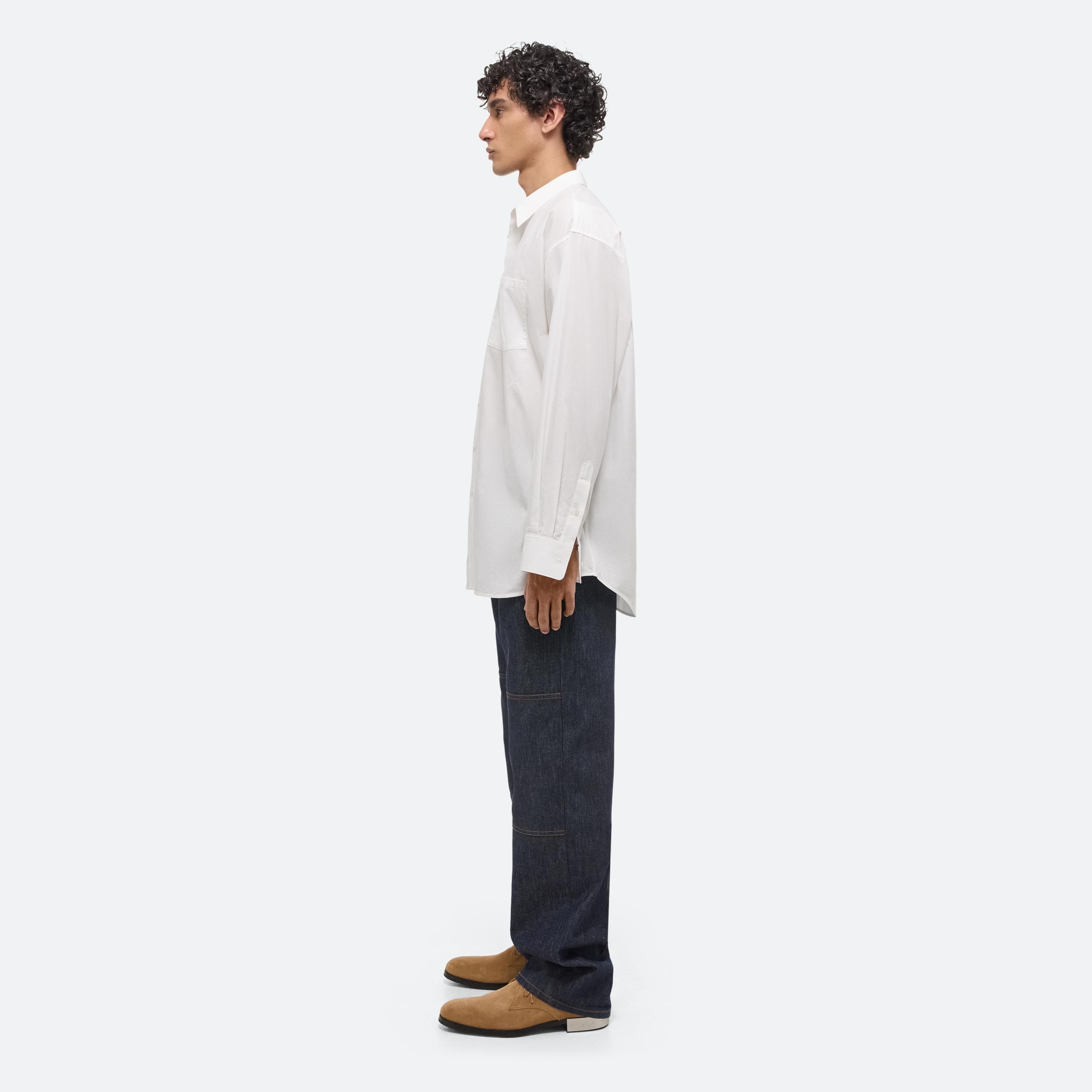 OVERSIZED SHIRT SOFT BROAD POPLIN - 6