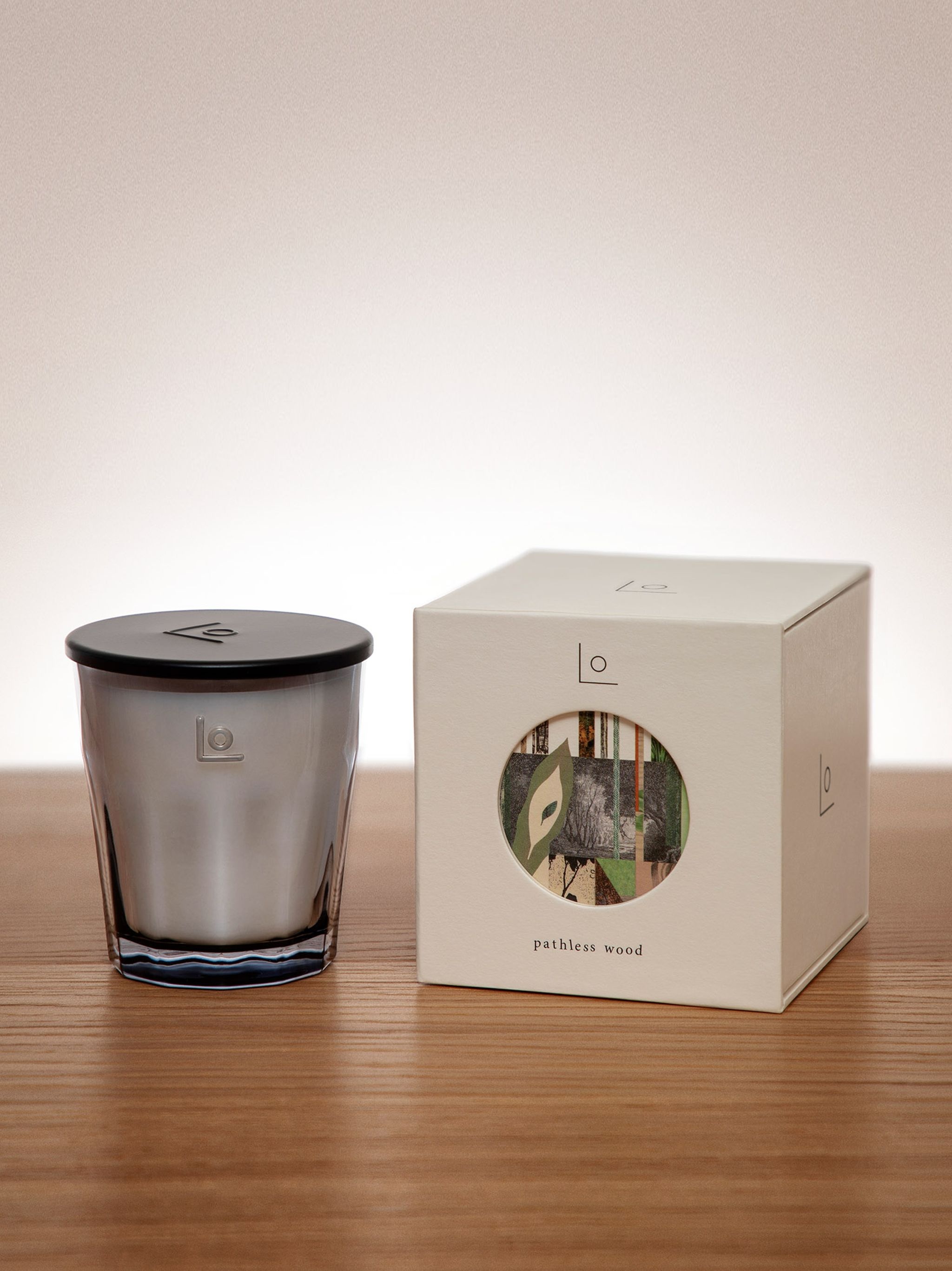 LO STUDIO PATHLESS WOOD SCENTED CANDLE - 1