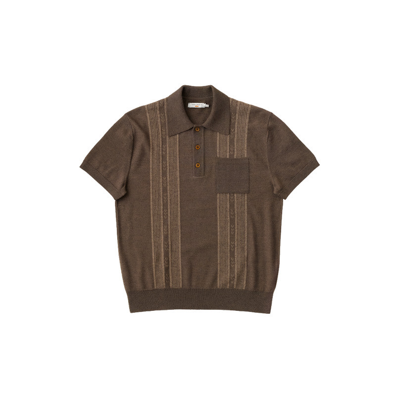Frippe Polo Shirt Brown 6
