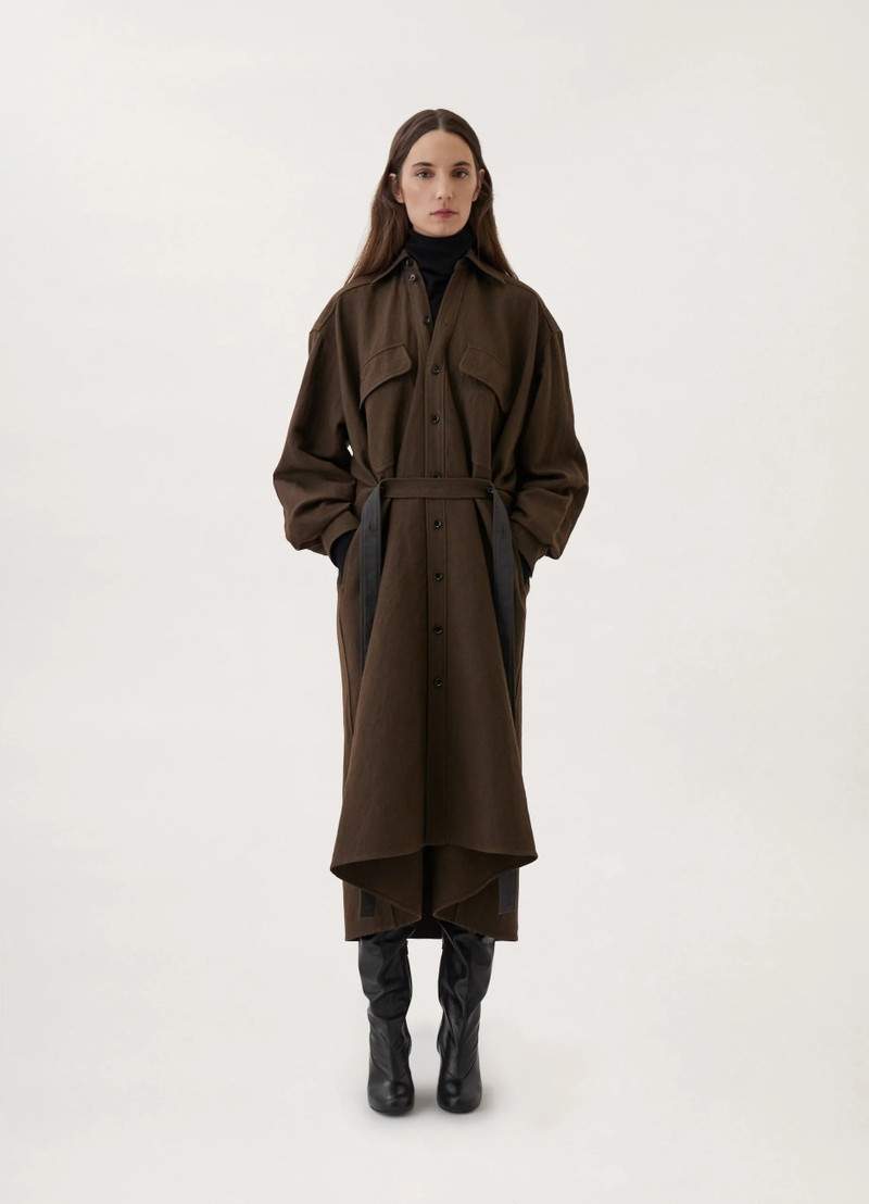 Lemaire TILTED SHIRT DRESS outlook