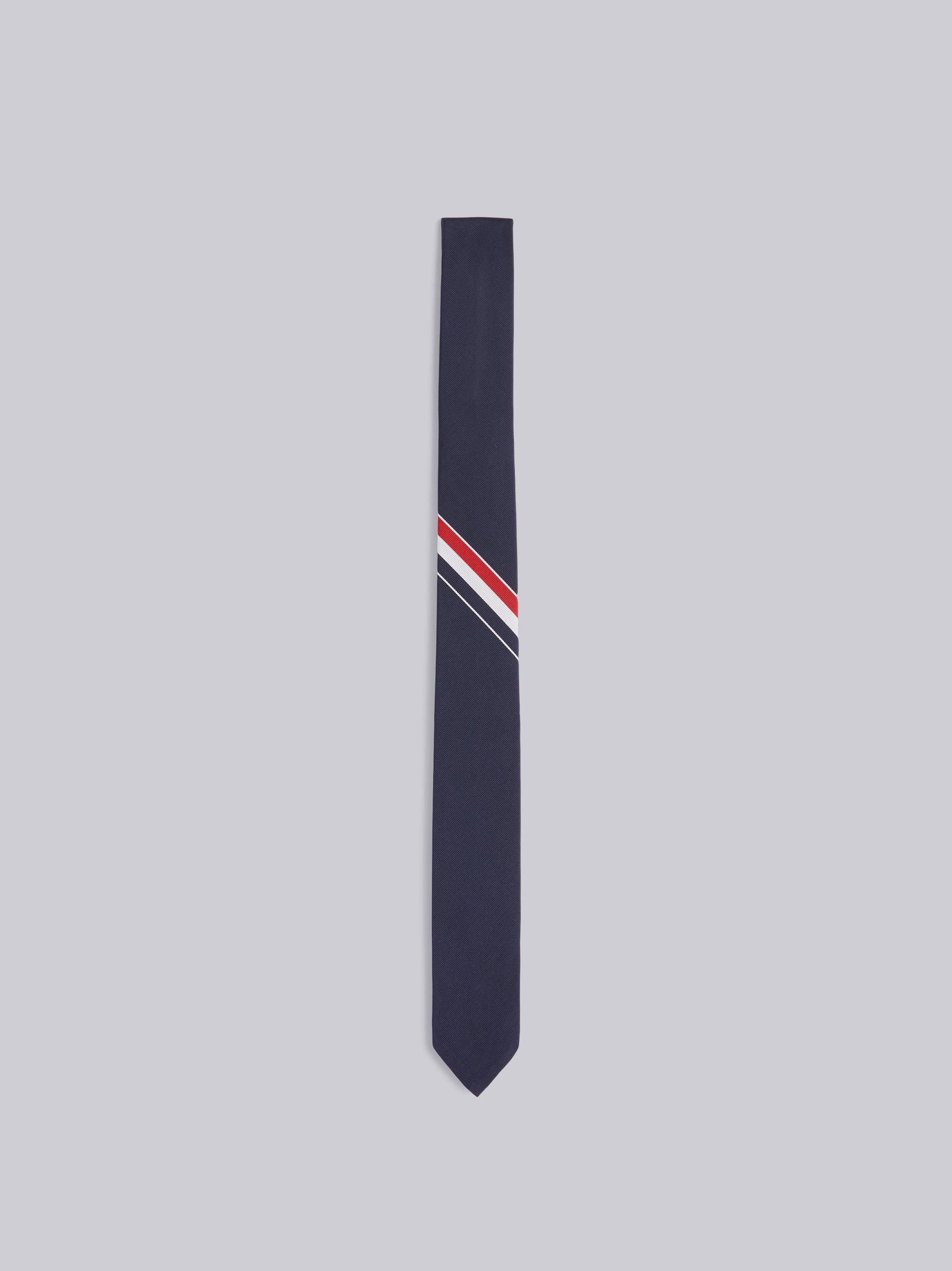 grosgrain stripe tie - 1