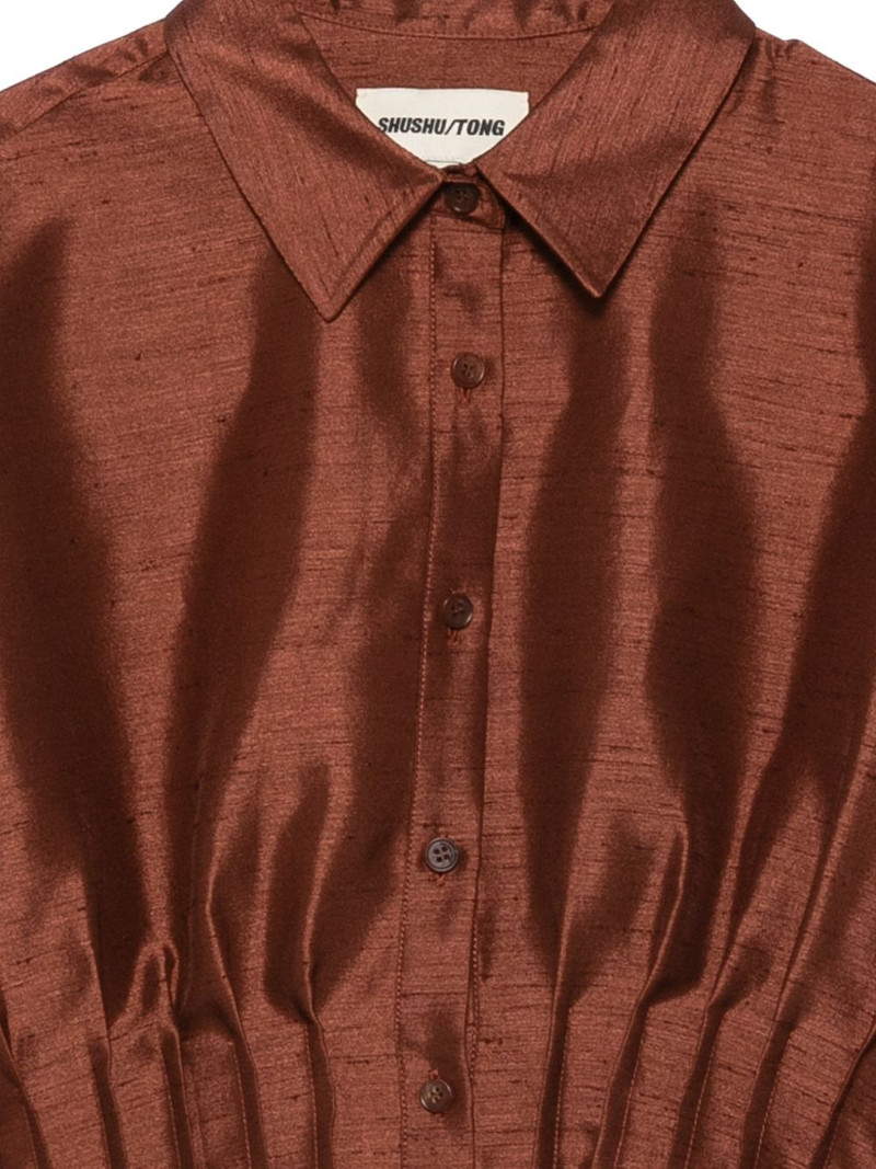 pleated-waist shirt 3