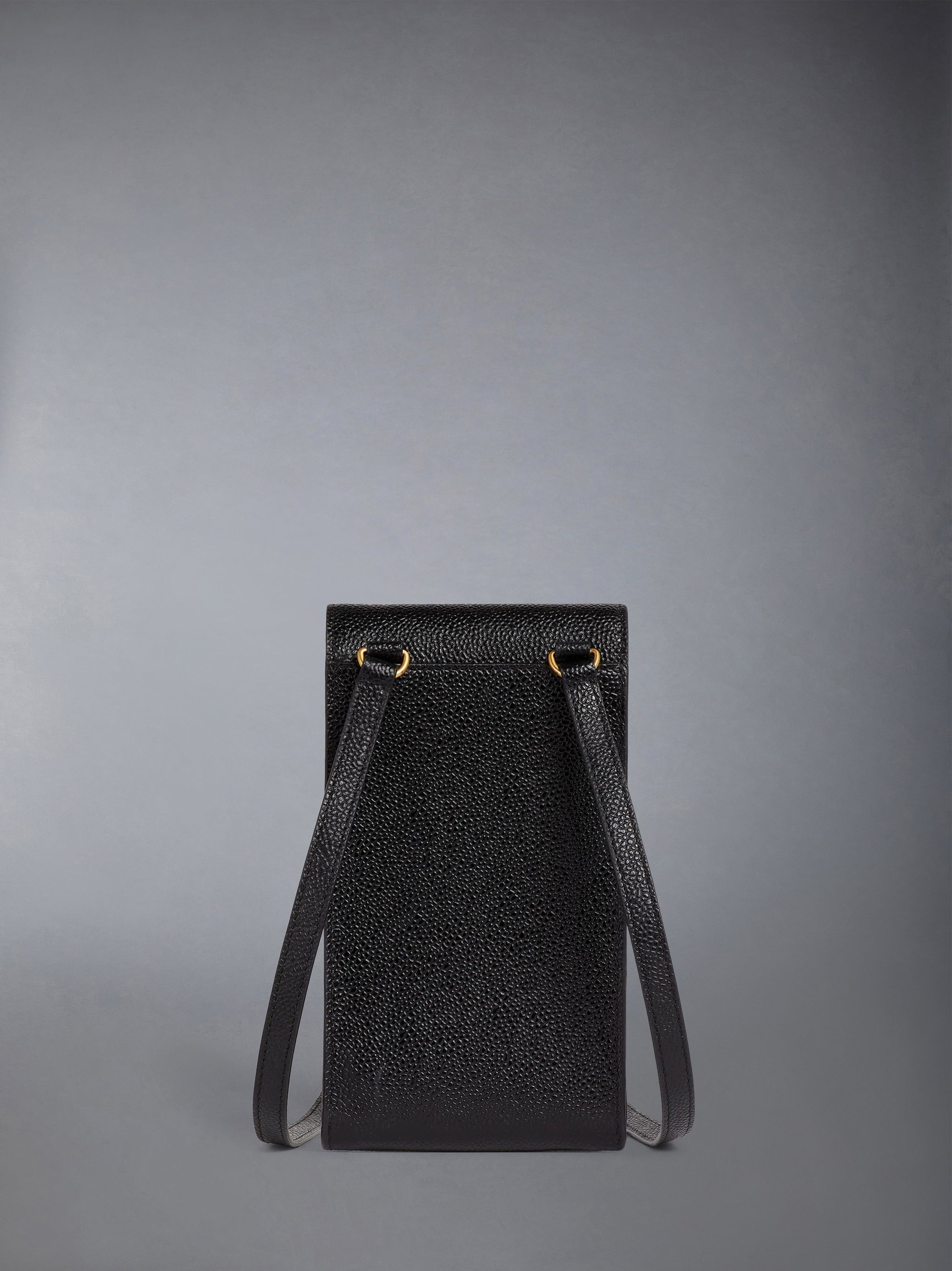 PEBBLE GRAIN FLAP CROSSBODY PHONE HOLDER - 3