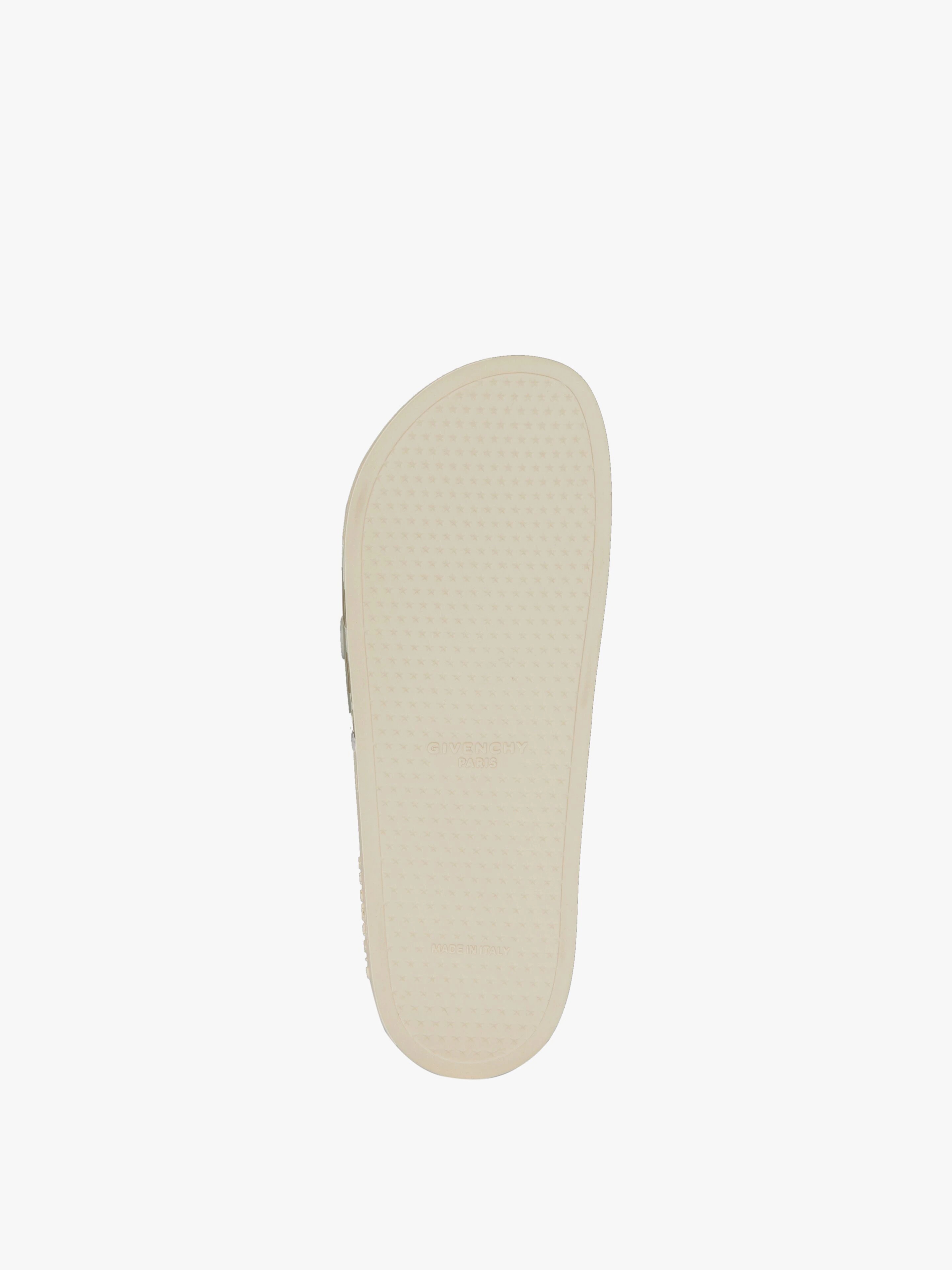 GIVENCHY FLAT SANDALS IN RUBBER - 5