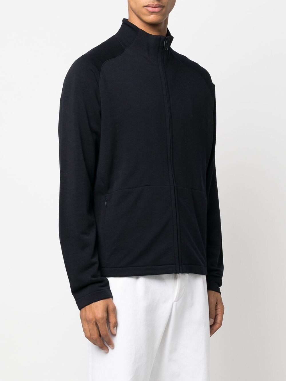 zipped wool jumper - 3