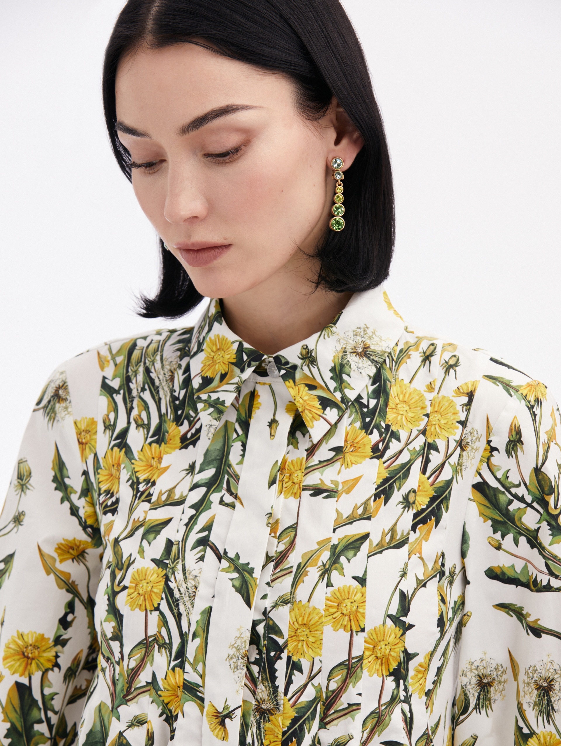 DANDELION COTTON POPLIN BLOUSE - 5