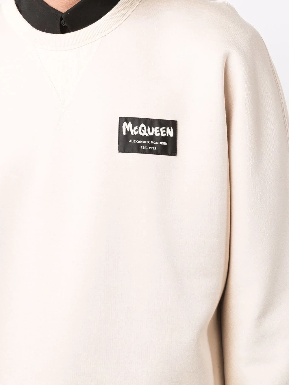 logo-patch sweatshirt - 5