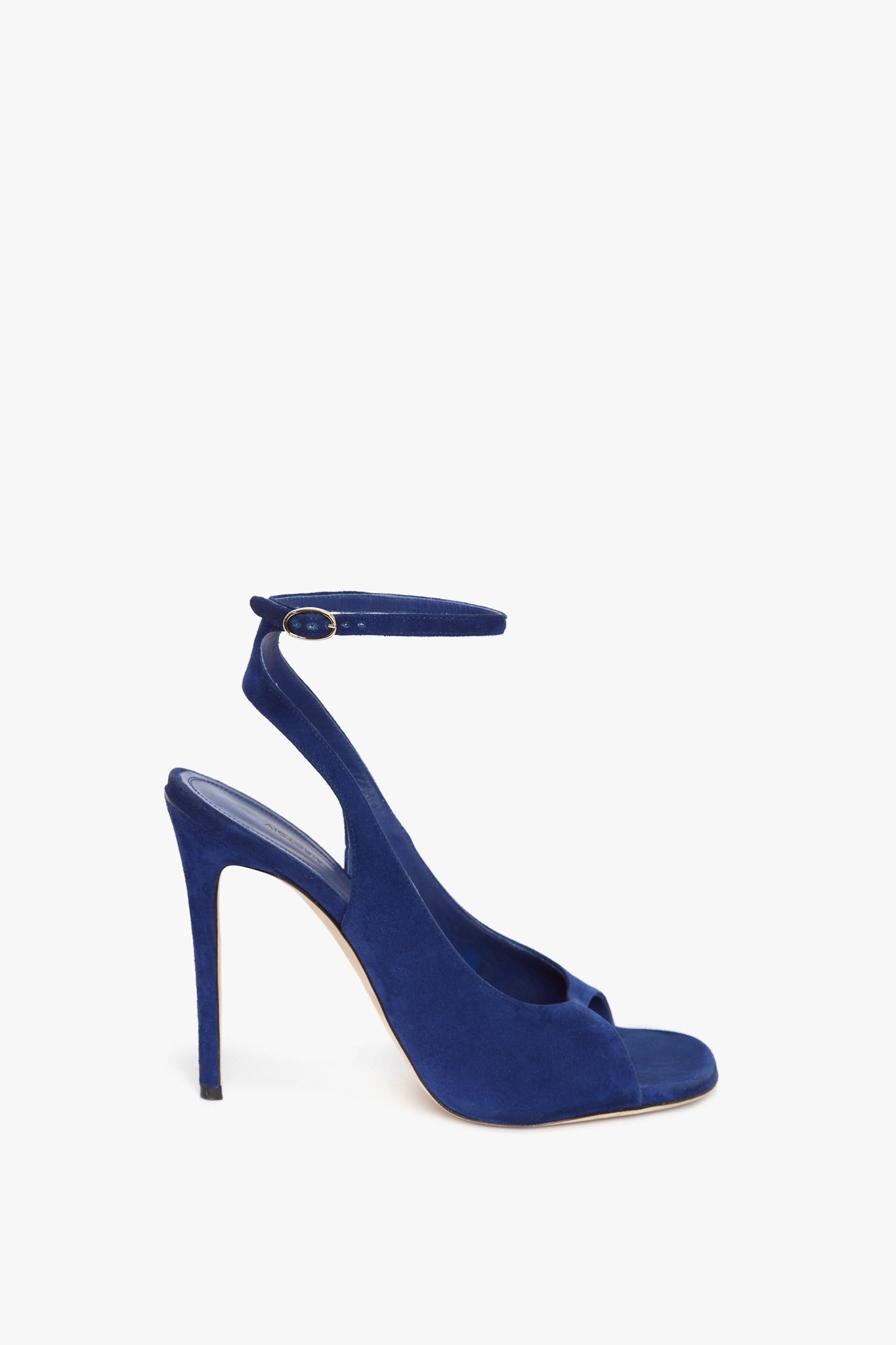 Dawn Sandal in Night Blue Suede - 1