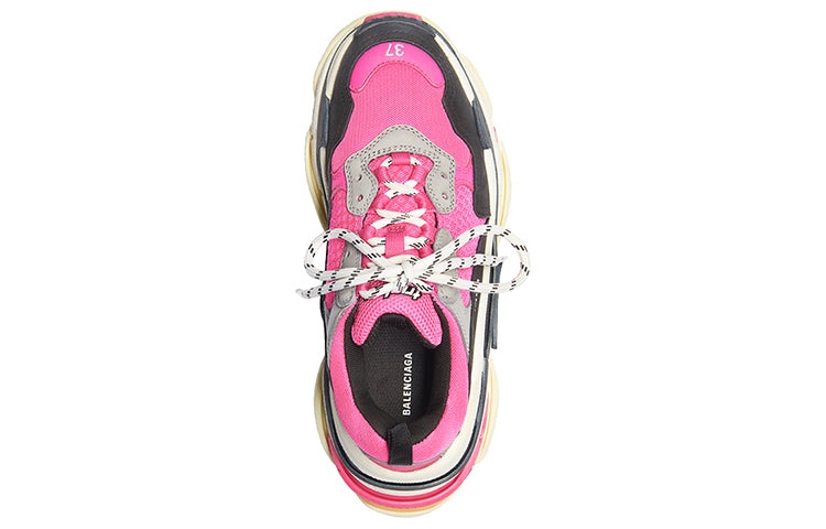 (WMNS) Balenciaga Triple S 'Fluo Pink' 524039W09OH6470 - 5