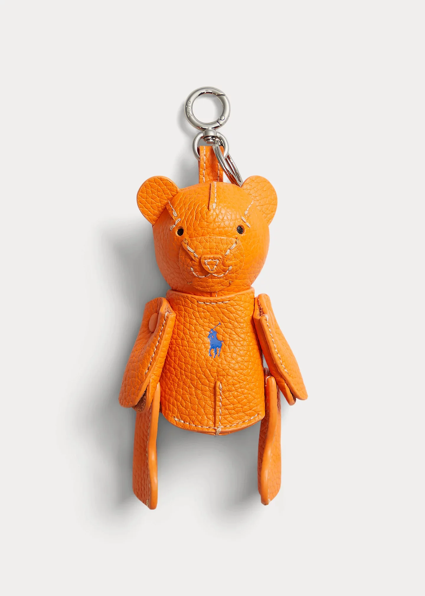 Polo Bear Leather Bag Charm - 1