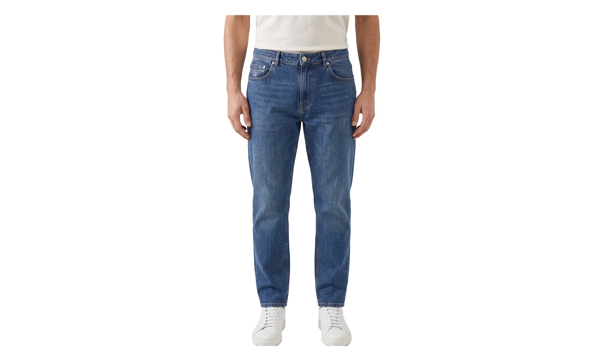 PANTS "MEDIUM OLD DENIM" M074PD321Z_C1471 - 1