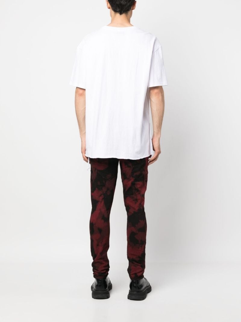 Pixel Biggie-print cotton T-shirt - 4
