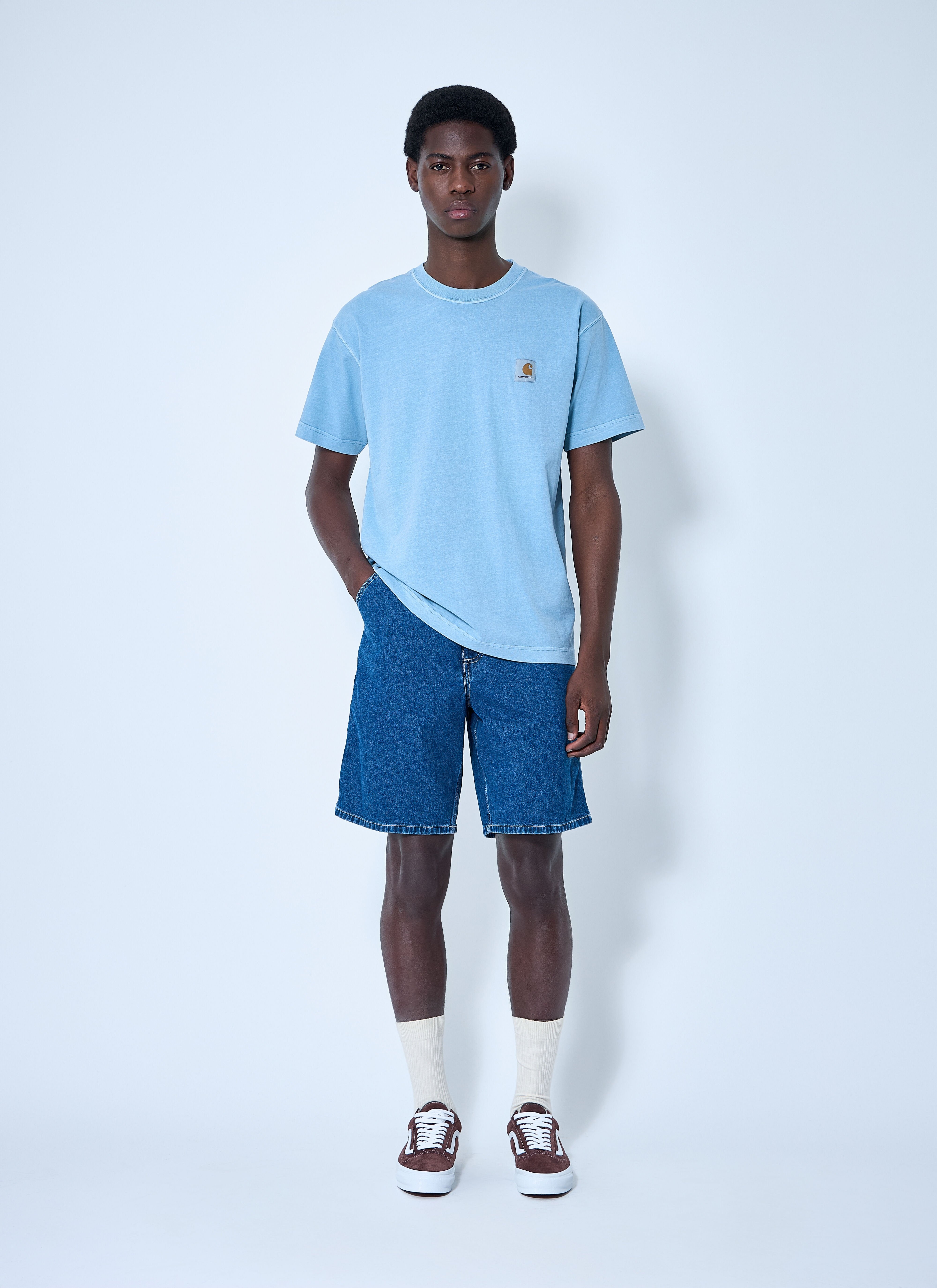 Simple Denim Shorts - 2