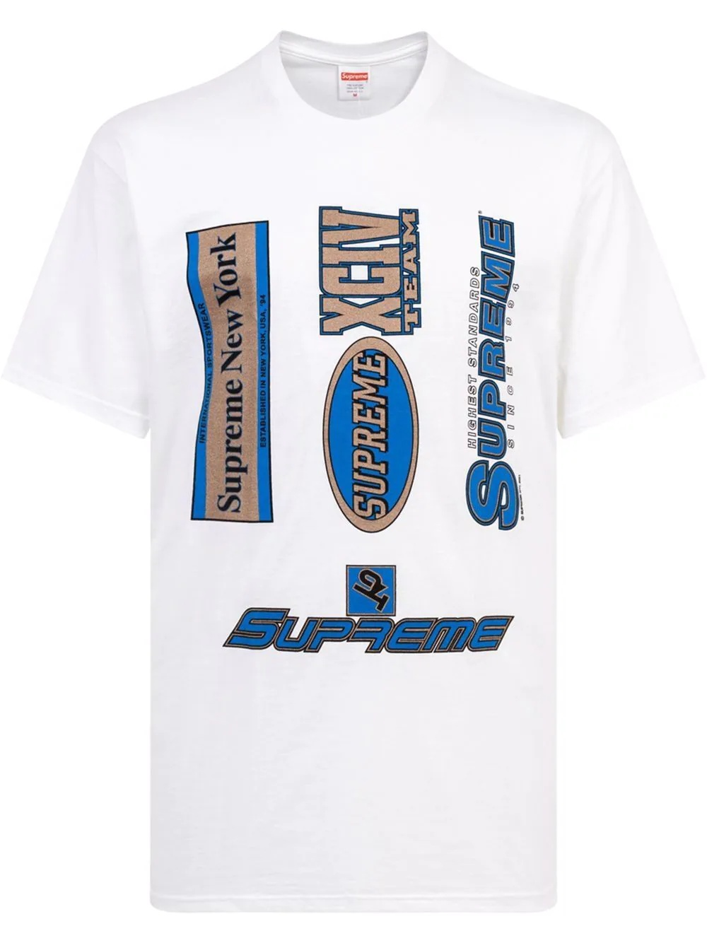 multi logo T-shirt - 1