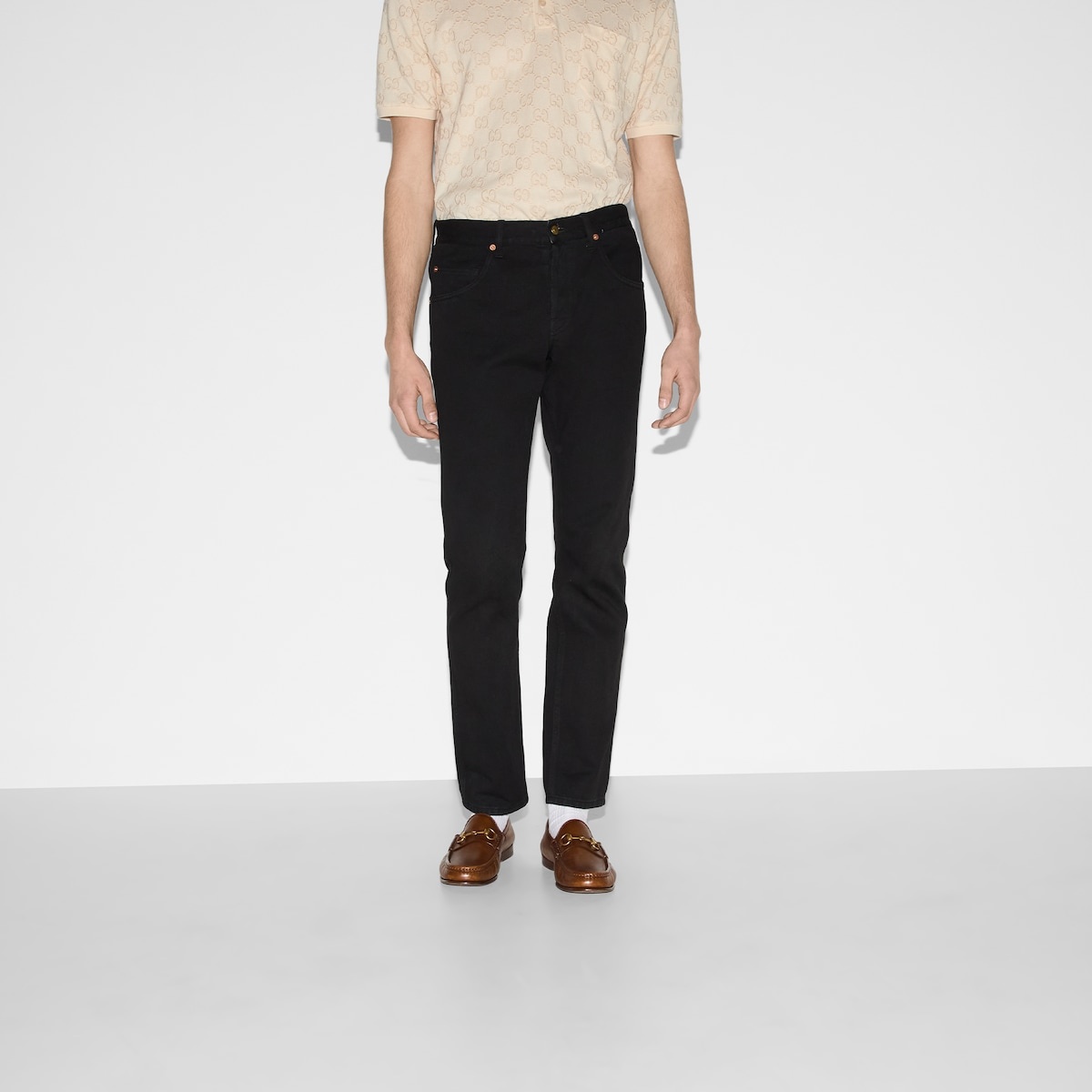 Tapered denim pant - 3