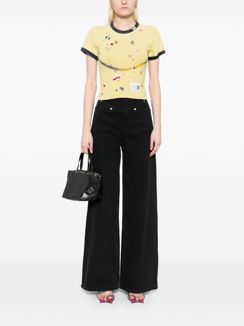 graphic print T-shirt - 2