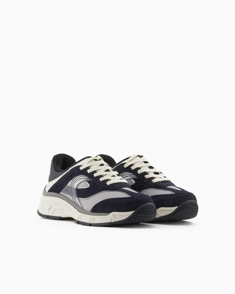 MESH SNEAKERS 와 SUEDE 세부 사항 2